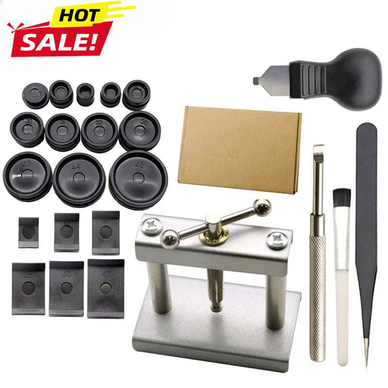 Luxury Watch Cleaning Kit - 23PCS Professional Watch Press Set Watch
