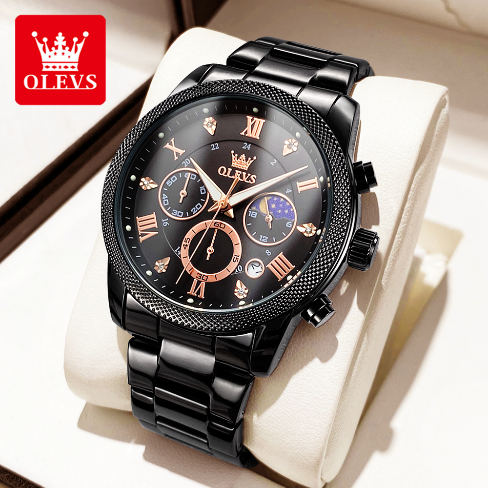 Luxury Watch Brands - OLEVS Original Fashion Men's Watches Trendy