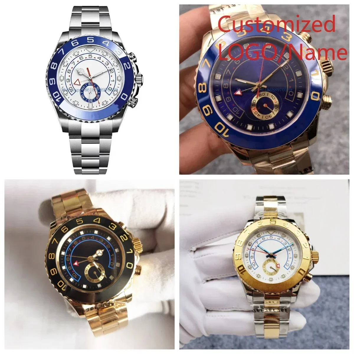 Luxury Watch Brands - DONGDI Store Customized Watch Men's 44mm