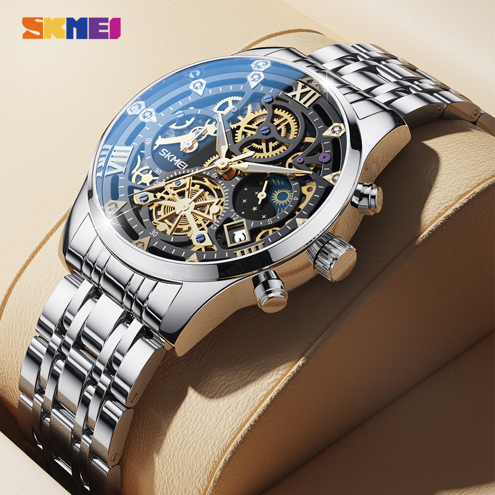 Luxury Watch Brand List - SKMEI Top Brand Luxury Full Steel