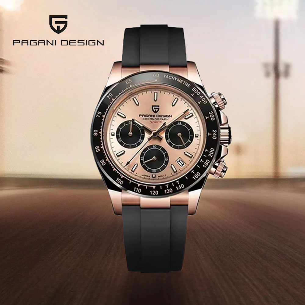 Luxury Watch Brands - VK63 Men Watch PAGANI DESIGN 40mm