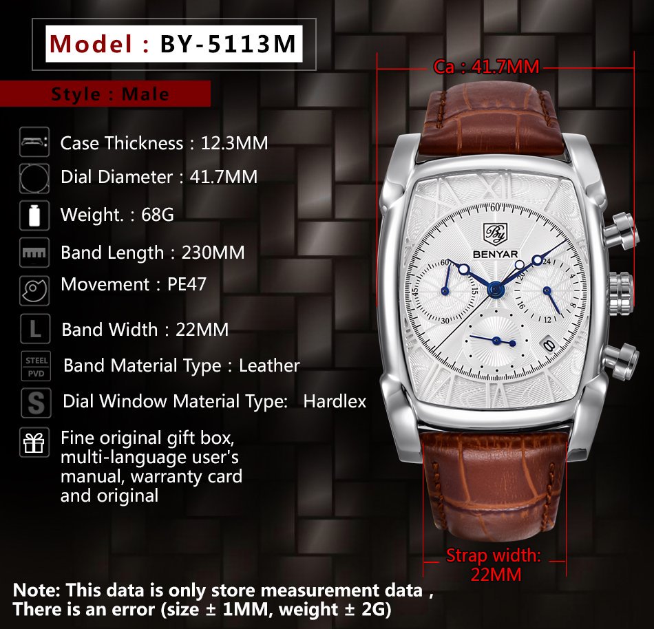 Relogio Masculino Mens Watches - Luxury Watch Investment recension och pris