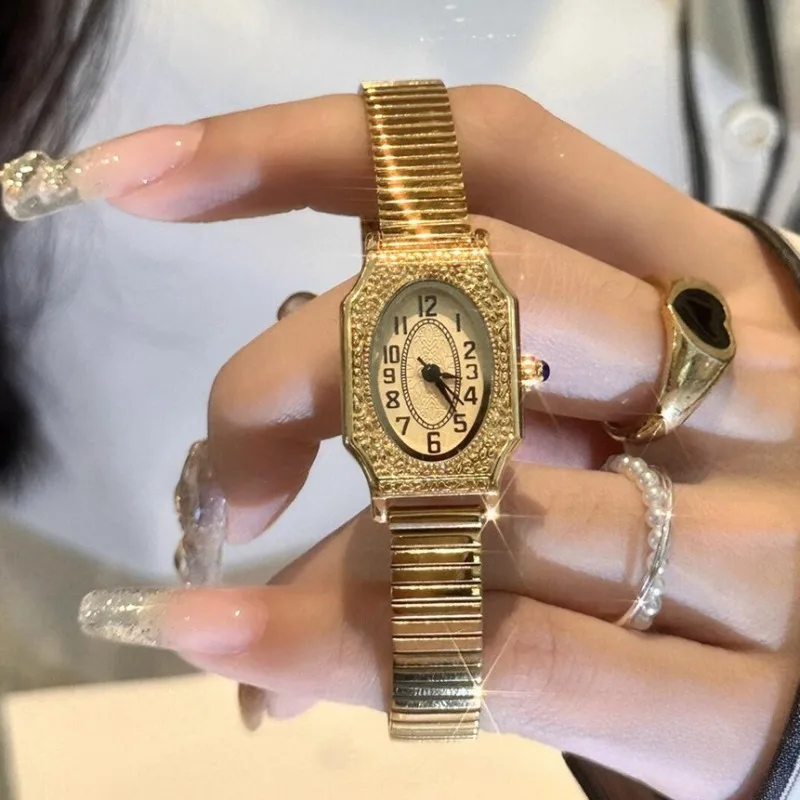 Vintage Women's Gold Bracelet  - Luxury Watch Engraving recension och pris