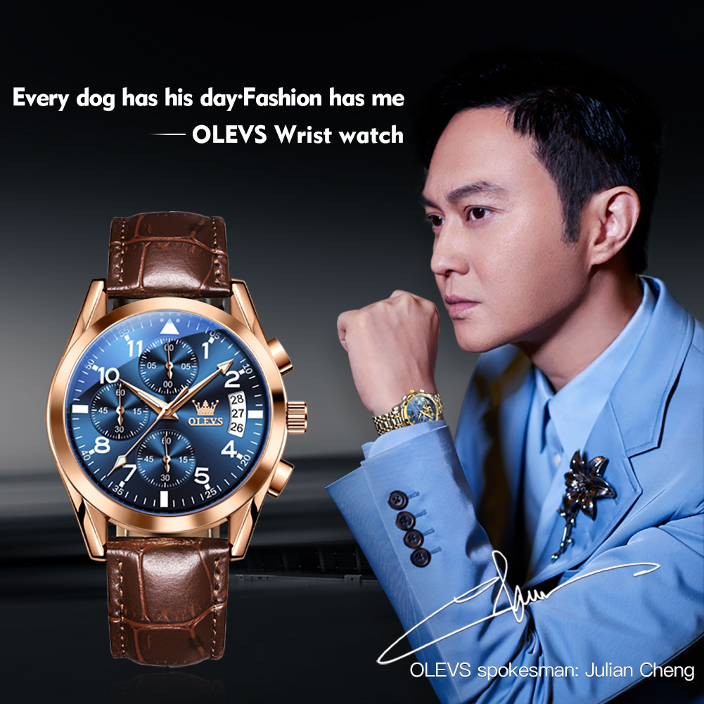 OLEVS 2878 Luxury Men's Watche - Luxury Watch Investment recension och pris