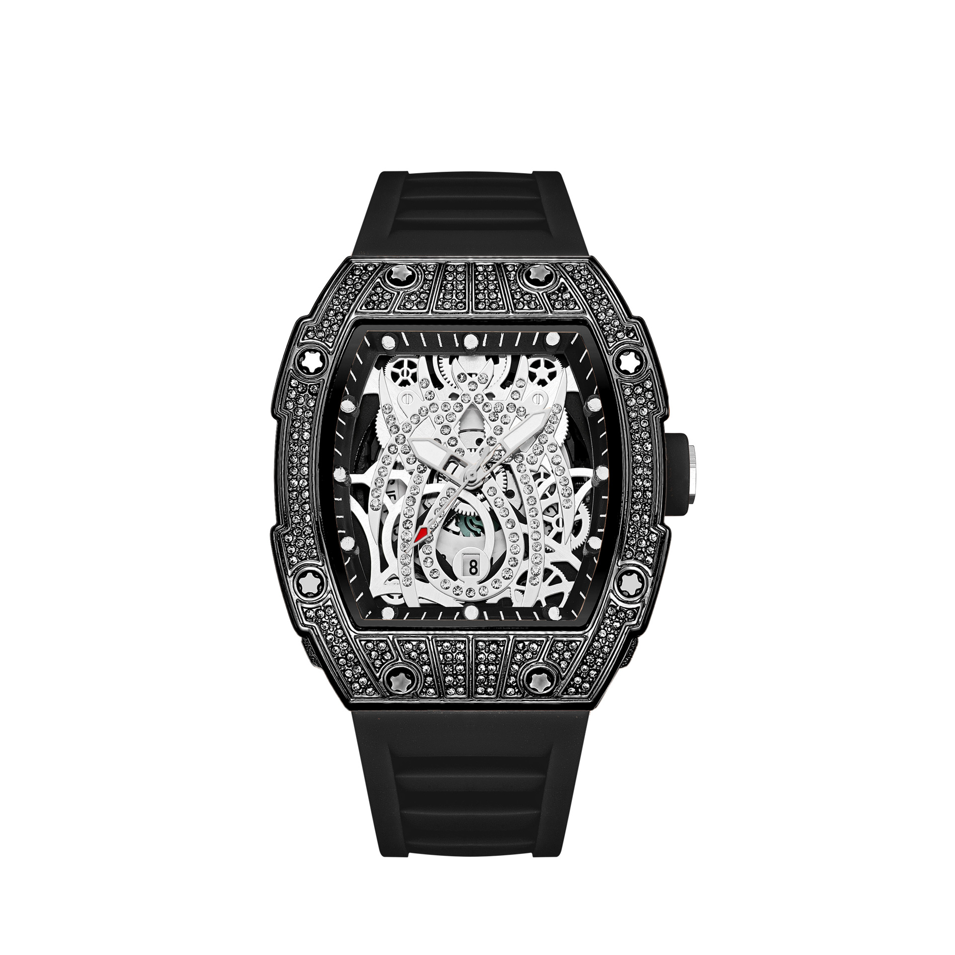 High Quality Fashion Tonneau H - Luxury Watch Engraving recension och pris