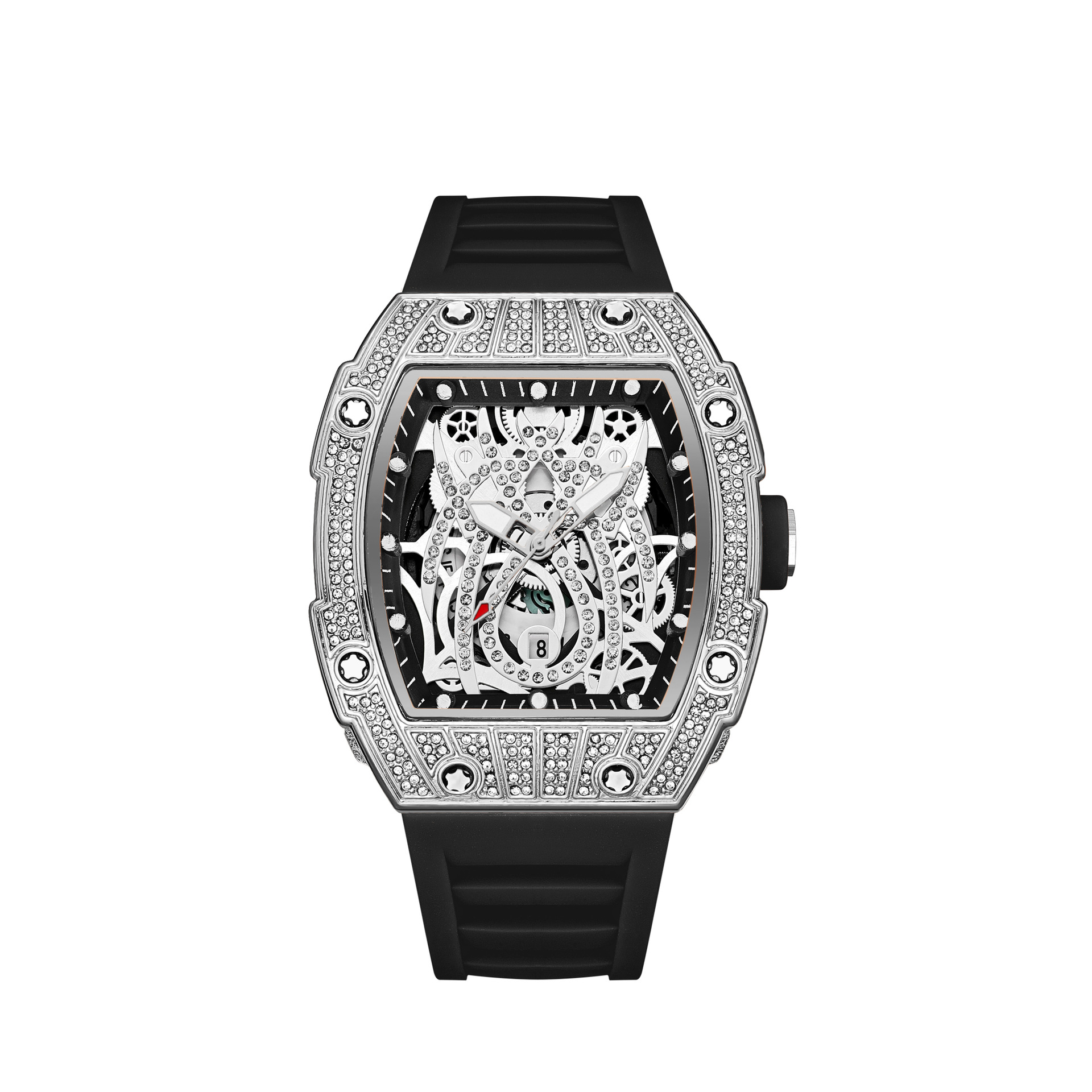 High Quality Fashion Tonneau H - Luxury Watch Engraving recension och pris