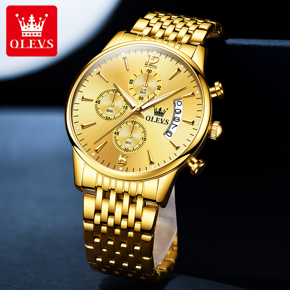 OLEVS luxury brand men's watch - Luxury Watch Brands recension och pris