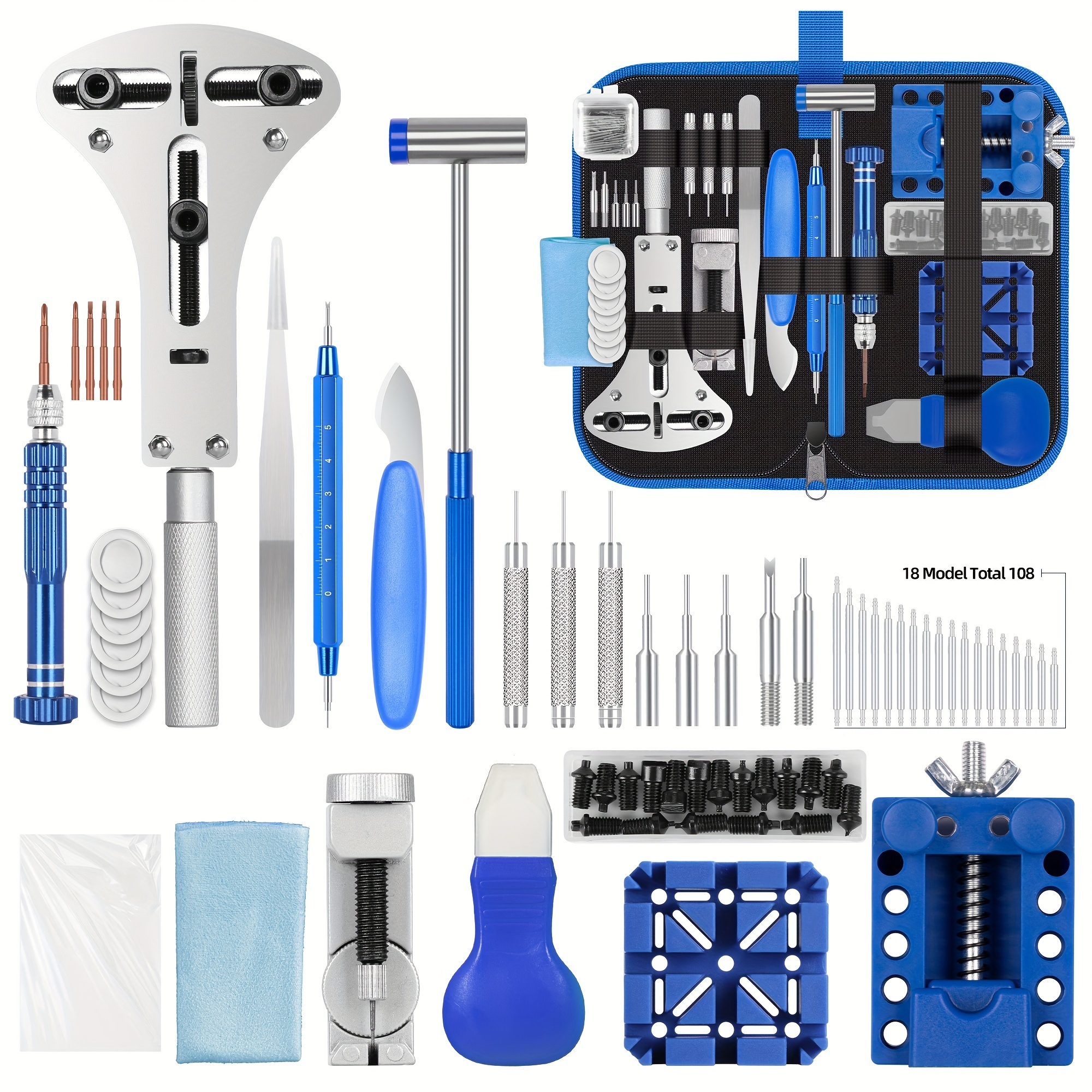 Watch Repair Kit, Professional - Luxury Watch Cleaning Kit recension och pris