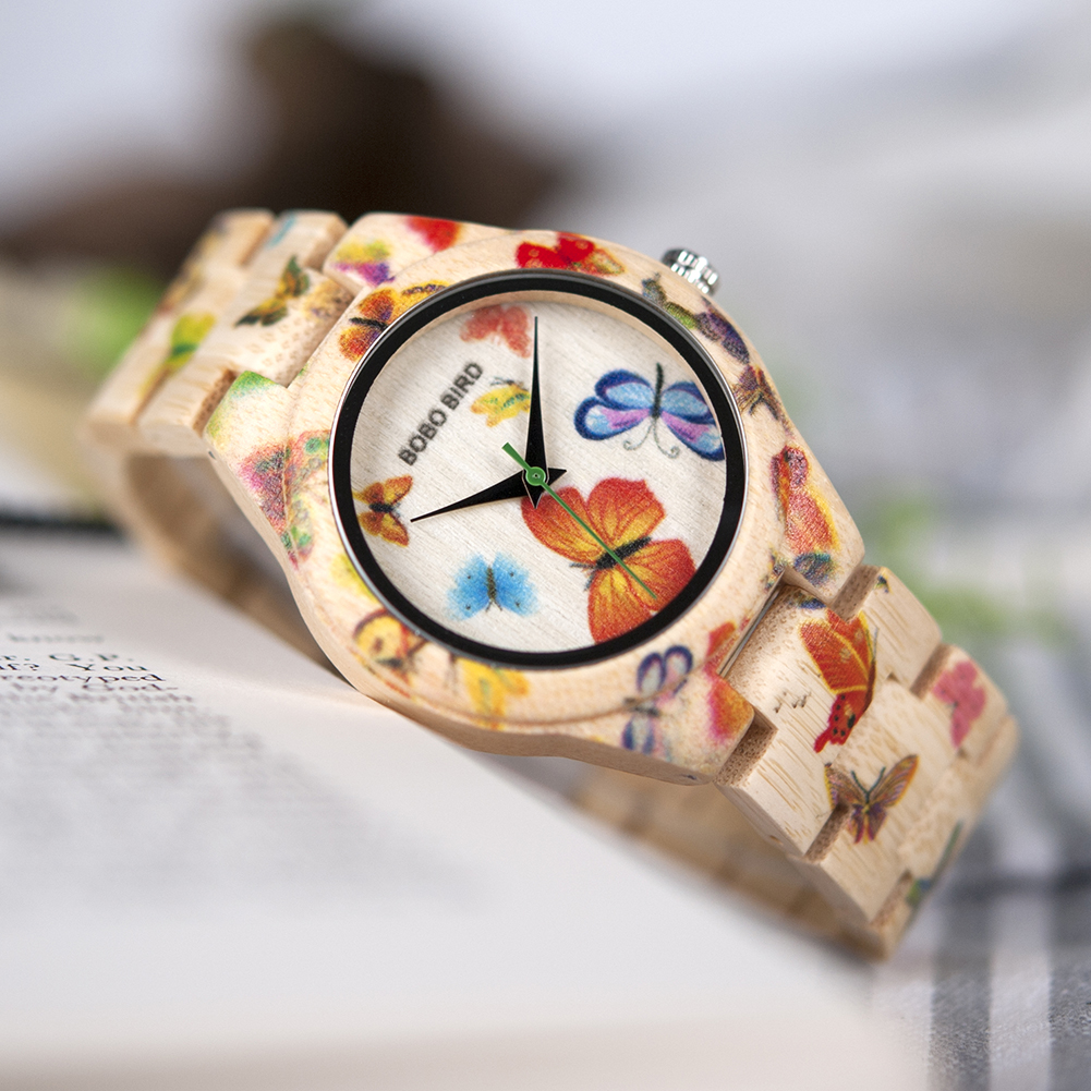 BOBO BIRD Wood Women Watches L - Luxury Watch Engraving recension och pris