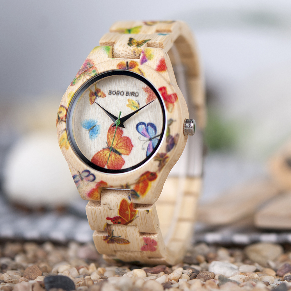 BOBO BIRD Wood Women Watches L - Luxury Watch Engraving recension och pris