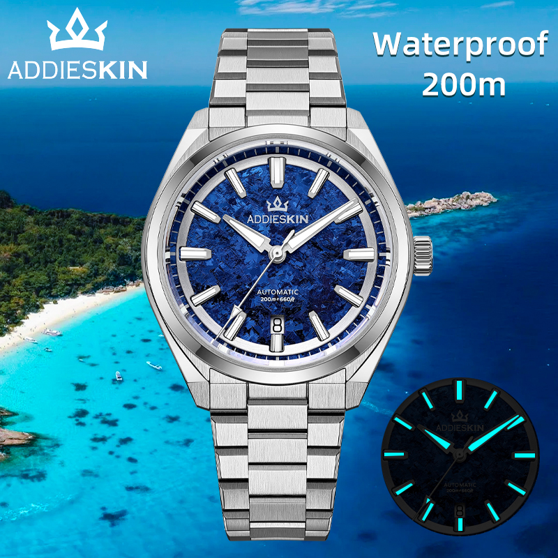 AddiesKIN K006 Men Watch 9015  - Luxury Watch Engraving recension och pris