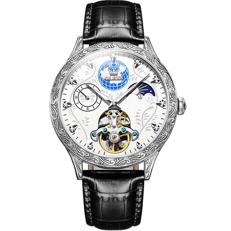 OLEVS Luxury Automatic Men's W - Luxury Watch Engraving recension och pris