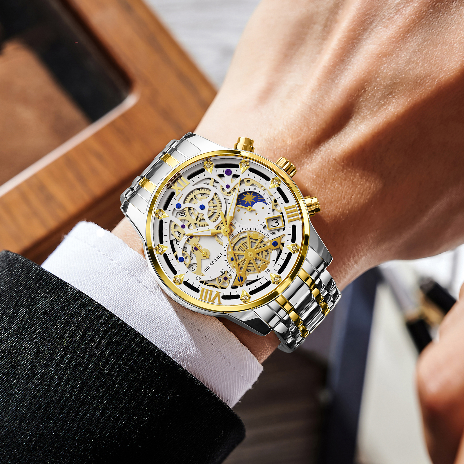 SKMEI Business Movement Quartz - Luxury Watch Brand List recension och pris
