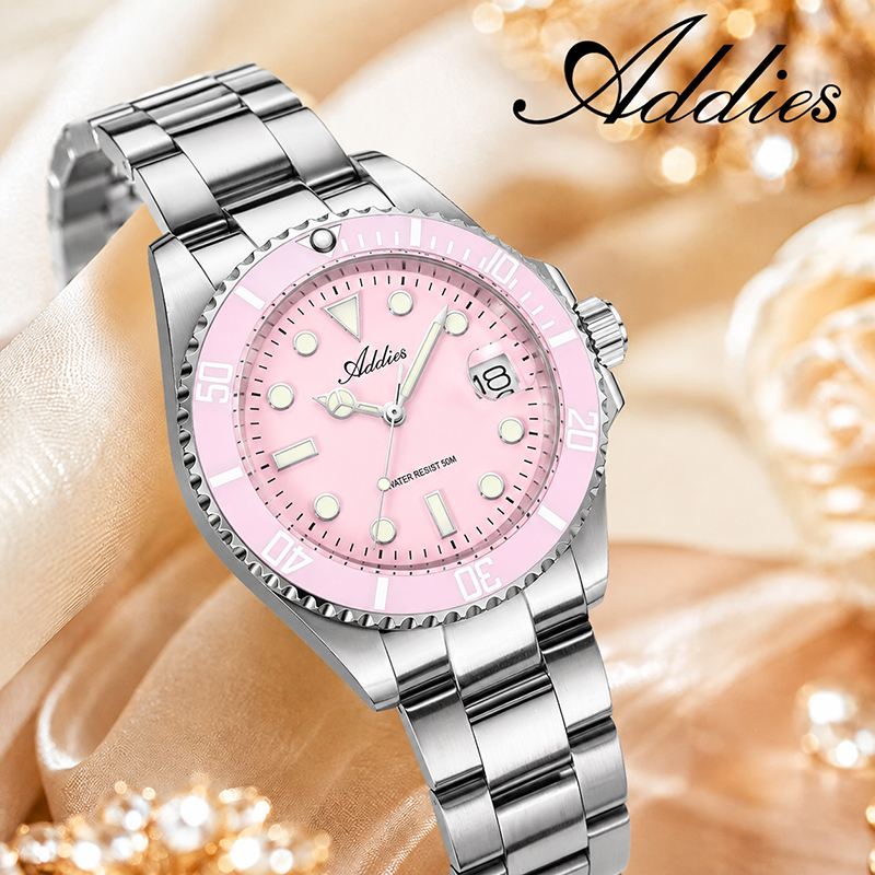 ADDIES 36mm 50m Waterproof Wom - Luxury Watch Brands recension och pris