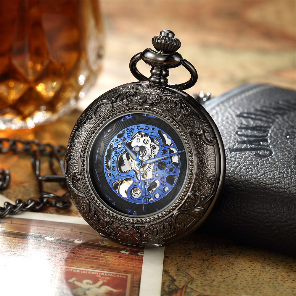Vintage Skeleton Mechanical Po - Luxury Watch Engraving recension och pris