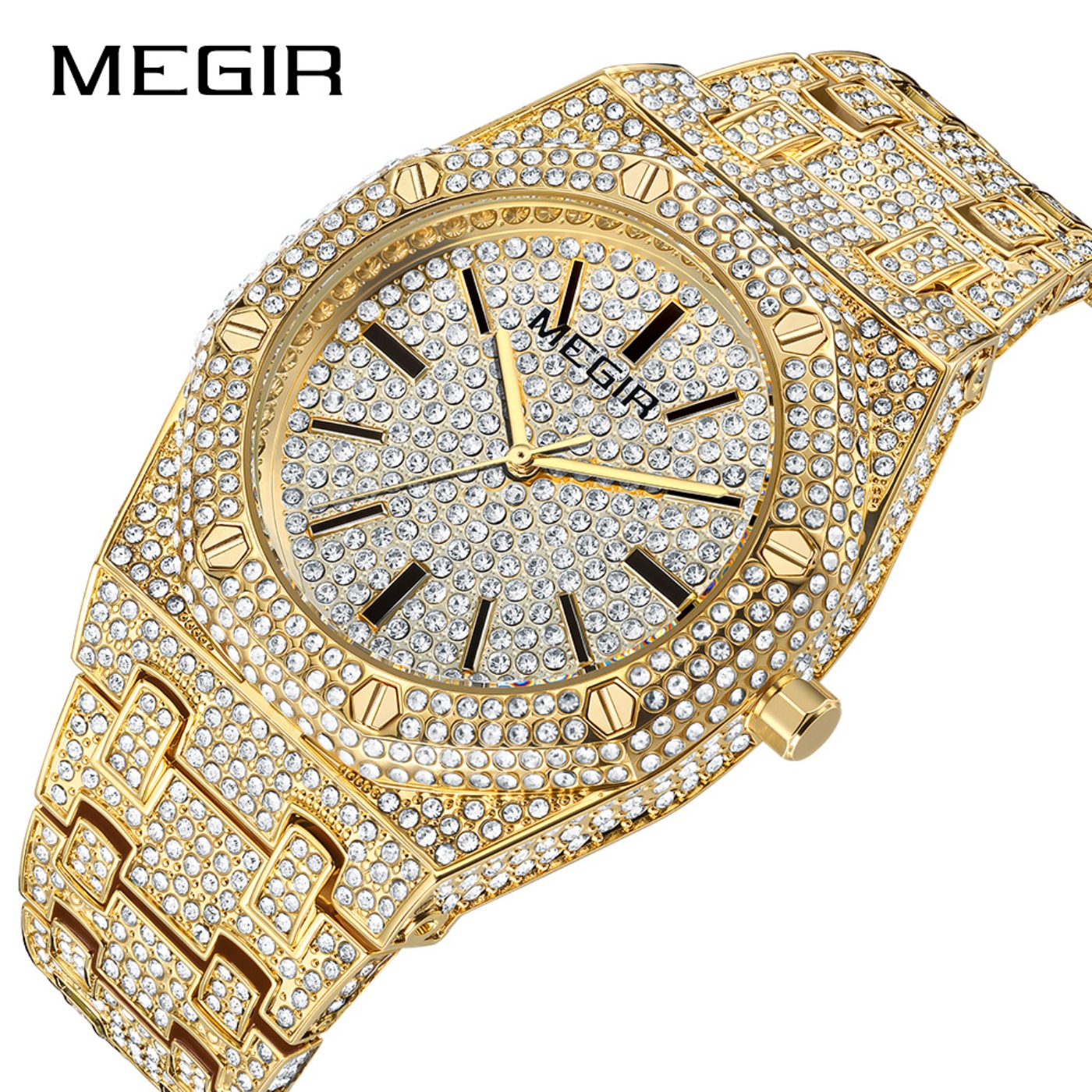 MEGIR Luxury Quartz Rhinestone - Luxury Watch Brands recension och pris