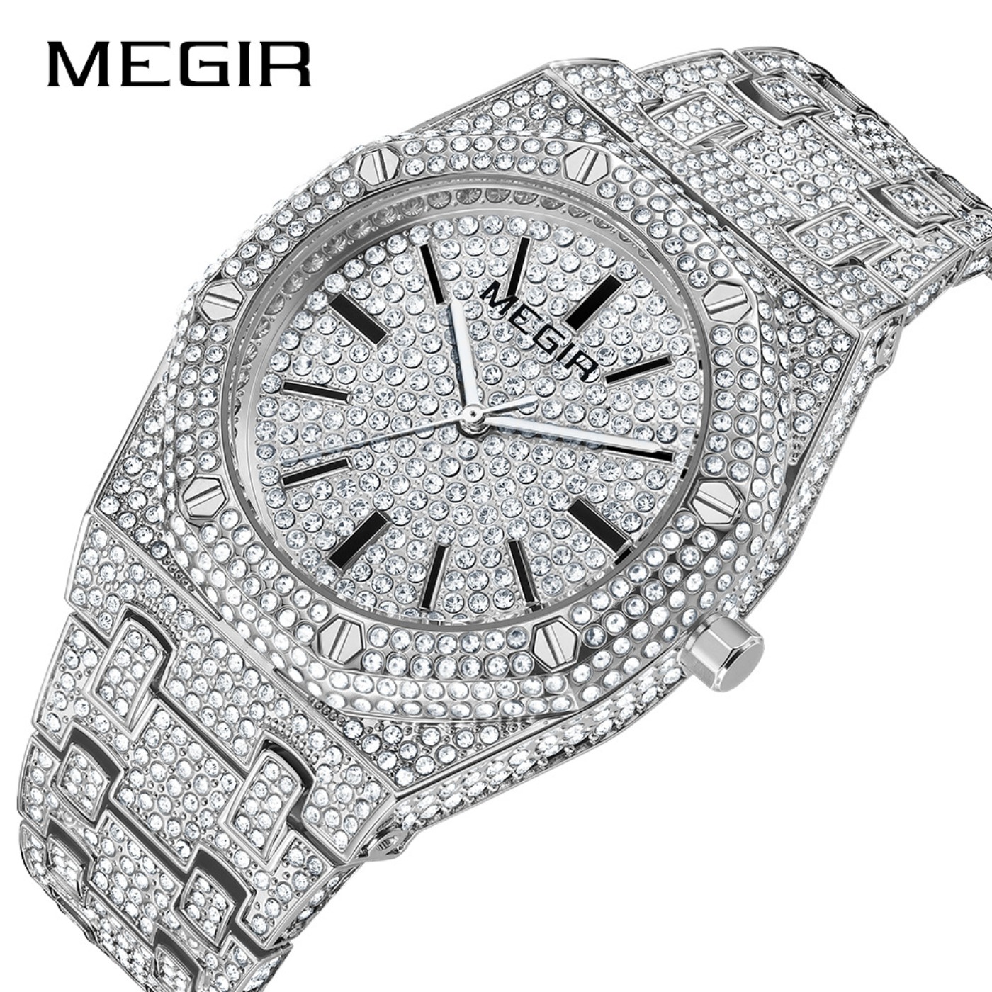 MEGIR Luxury Quartz Rhinestone - Luxury Watch Brands recension och pris
