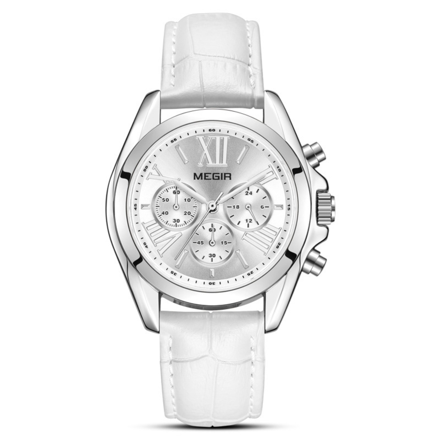 MEGIR New Luxury Leather Watch - Luxury Watch Brands recension och pris