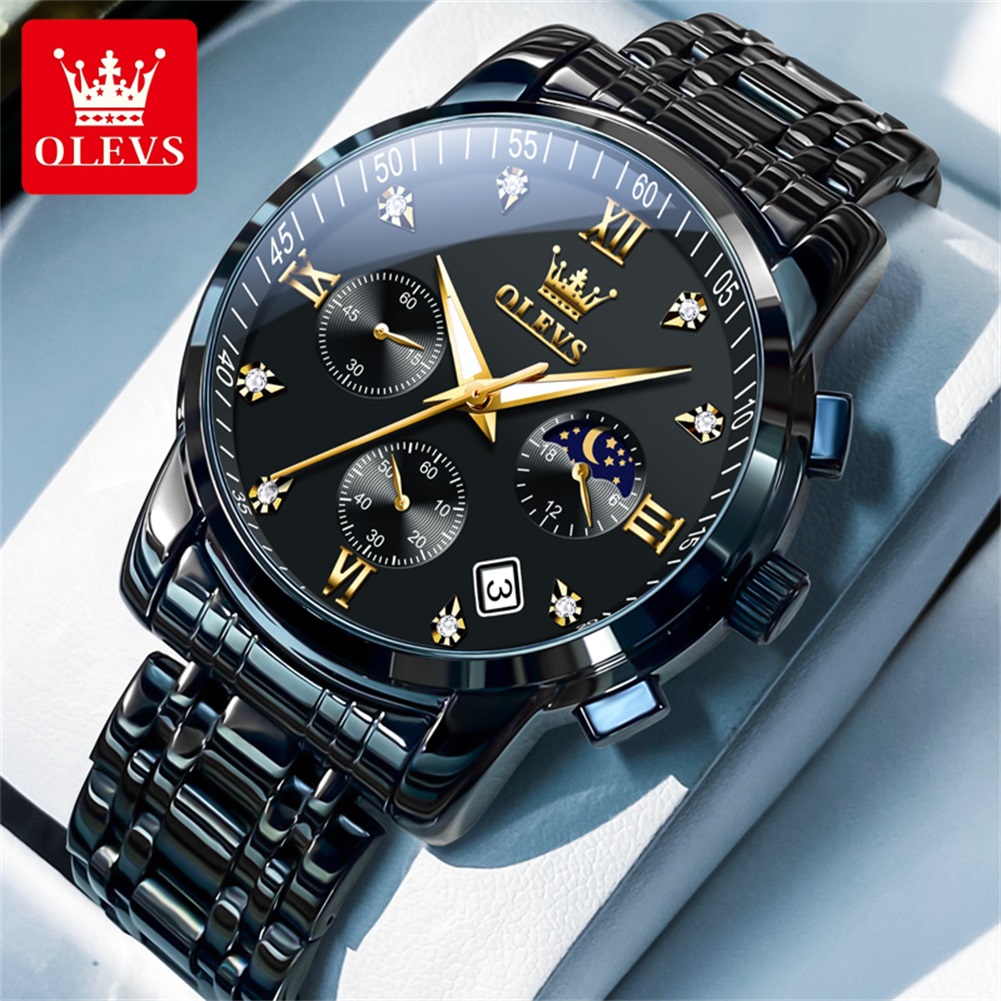 OLEVS Popular men's watches st - Luxury Watch Brands recension och pris