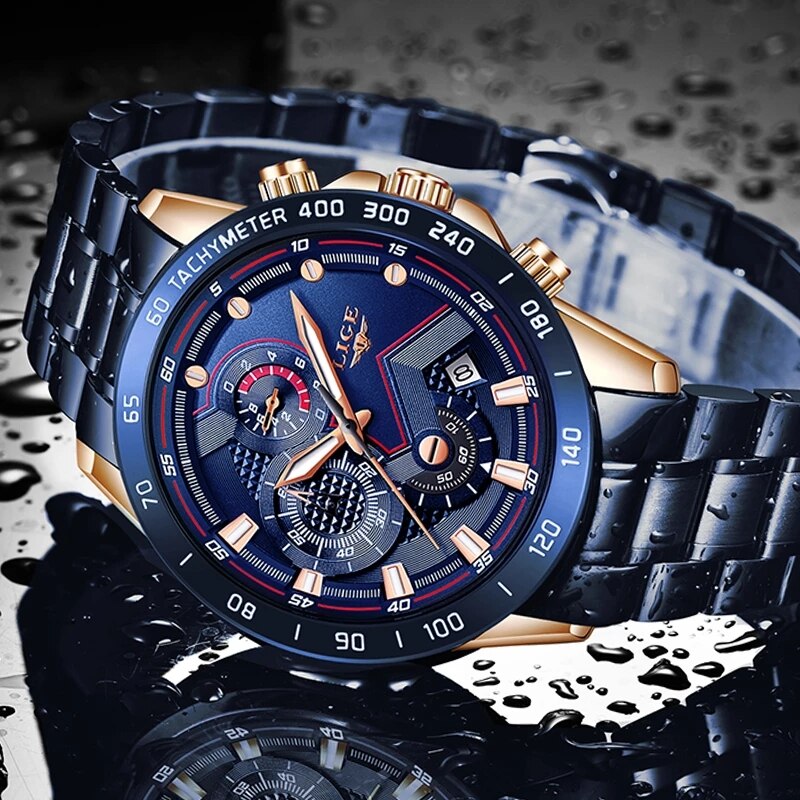 LIGE New Fashion Watches Men S - Luxury Watch Investment recension och pris