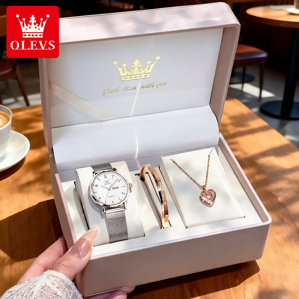 OLEVS 2996 Women Watches Origi - Luxury Watch Brands recension och pris