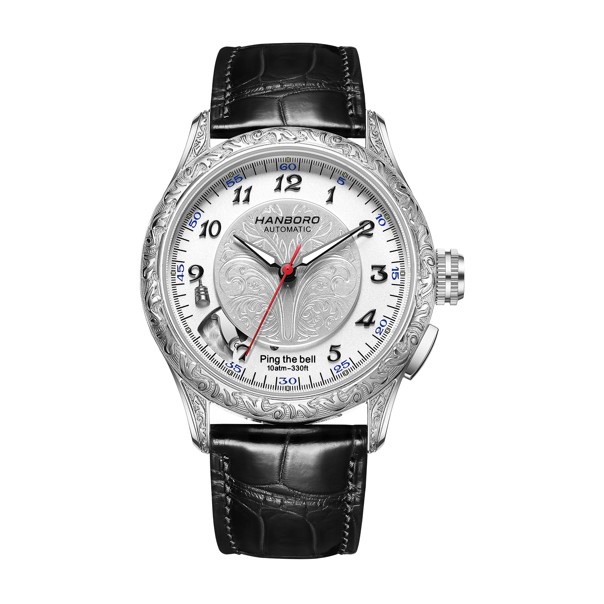 HANBORO Men Automatic Watch Lu - Luxury Watch Engraving recension och pris