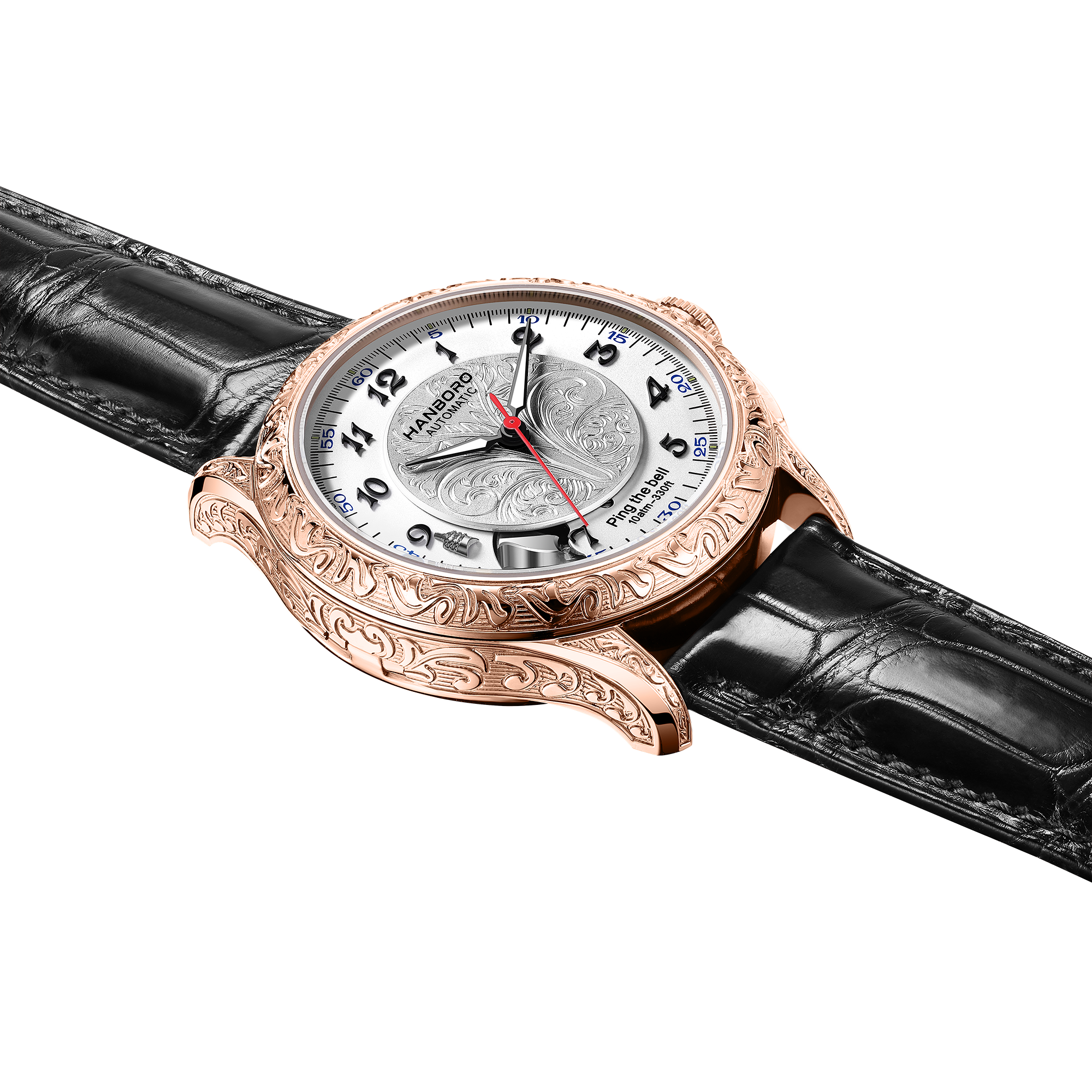 HANBORO Men Automatic Watch Lu - Luxury Watch Engraving recension och pris
