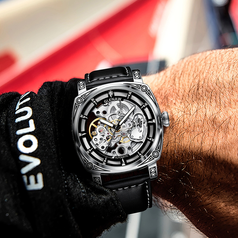 GLENAW Men Watches Top Brand L - Luxury Watch Engraving recension och pris