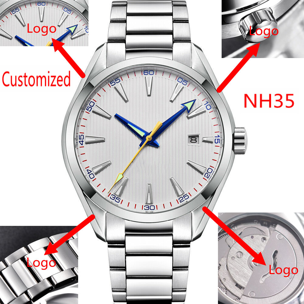 Custom Logo 41mm Men Miyota/NH - Luxury Watch Brands recension och pris