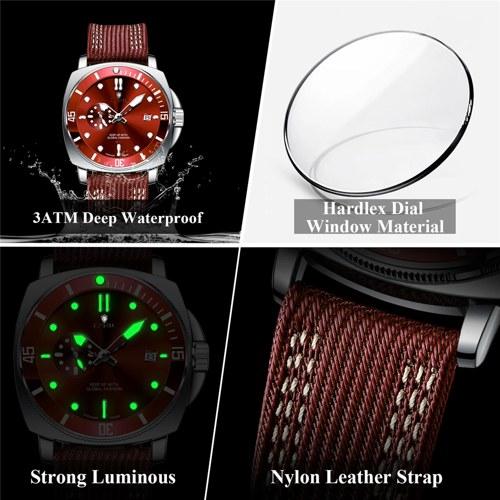 44mm New Chornograph Sports Bl - Luxury Watch Investment recension och pris