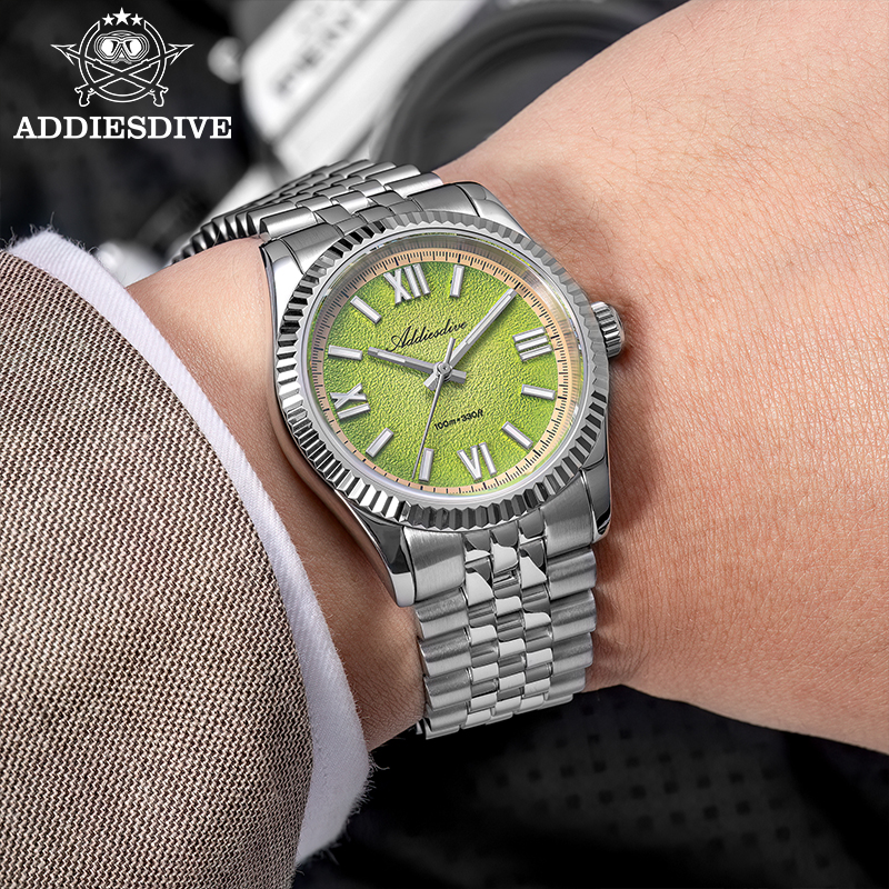 ADDIESDIVE Men VH31 Quartz Wat - Luxury Watch Engraving recension och pris
