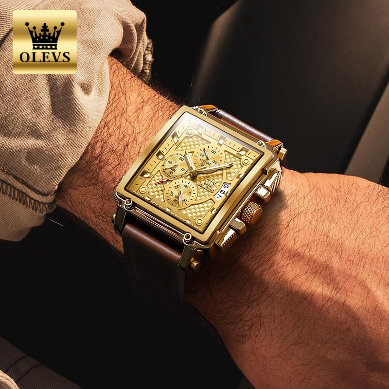 OLEVS brand mens watches water - Luxury Watch Brands recension och pris