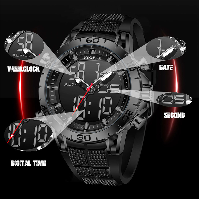 FOXBOX Mens Watches Sports Top - Luxury Watch Investment recension och pris