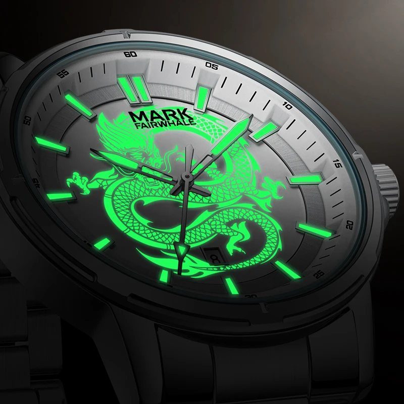 MARK FAIRWHALE Casual Mens  Qu - Luxury Watch Engraving recension och pris
